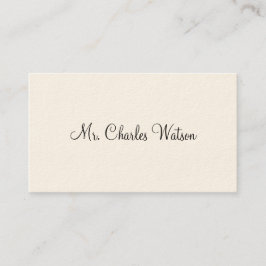 Gentleman's Victoriaans Calling Cards Contactkaartje