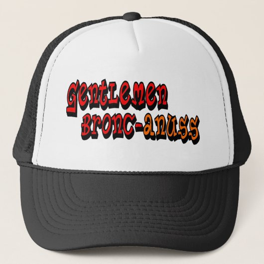 Gentlemen Bronc-anuss Broncos Trucker Pet (Voorkant)