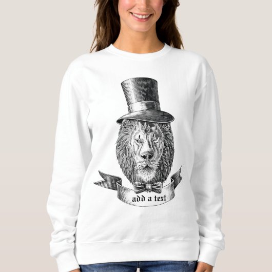 Gentlemen Lion Sweatshirt (Voorkant)