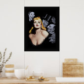 Gentlemen Prefereert Blondes door Earle Kulp Berge Poster (Keuken)