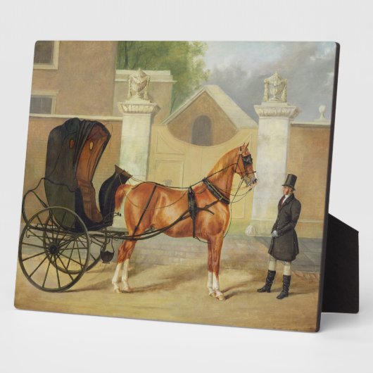 Gentlemen's Carriages: A Cabriolet, c.1820-30 (oli Fotoplaat (Zijkant)