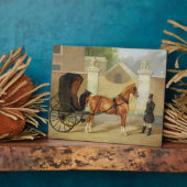 Gentlemen's Carriages: A Cabriolet, c.1820-30 (oli Fotoplaat (Zijkant)