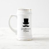 Gentlemen's dapper pet en snor custom bierpul (Links)