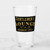 Gentlemen's Lounge Glas (Voorkant)