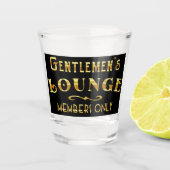 Gentlemen's Lounge Shot Glas (Voorkant)