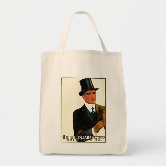Gentlemen's Shirten Collars and Cuffs Tote Bag (Voorkant)