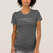 Gently Dented-boek T-shirt (Voorkant)