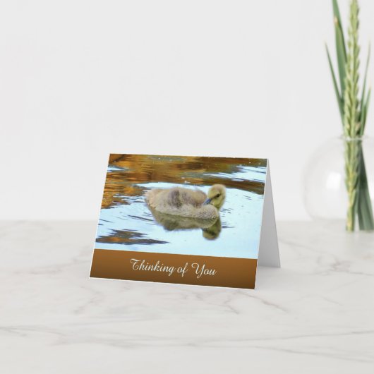 Gently Gosling - Denken aan jou - Blanco Kaart (Voorkant)