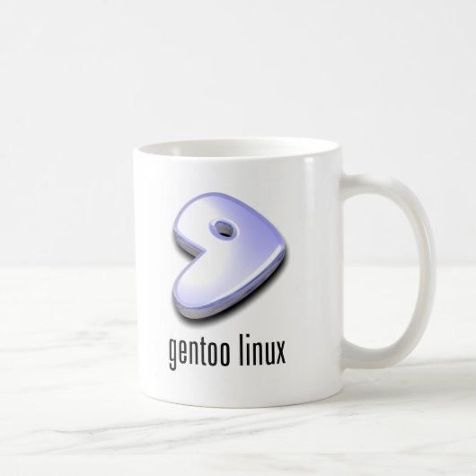 gento Linux-Logo Koffiemok (Rechts)