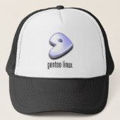 gento Linux-Logo Trucker Pet (Voorkant)