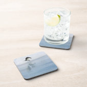 Gento pinguin (Pygoscelis papua) Drankjes Onderzetter (Rechterzijde)