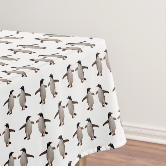 Gentoo Frenzy Tafelkleed (kies kleur) (Voorbeeld)