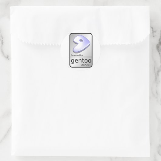 Gentoo Linux Sticker (Tas)