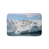 Gentoo Penguin Antarctica Iceberg Speeltijd Badmat (Voorkant)