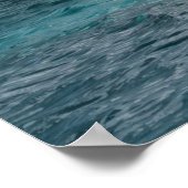 Gentoo Penguin Antarctica Iceberg Speeltijd Poster (Hoek)