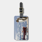 Gentoo Penguin Bagagelabel (Voorkant verticaal)