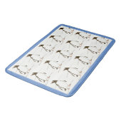 Gentoo Penguin Bathmat Badmat (Gekanteld)