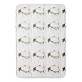 Gentoo Penguin Bathmat Badmat (Voorkant Verticaal)