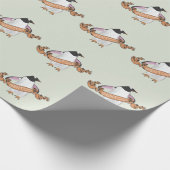 Gentoo penguin cadeaupapier (Hoek)
