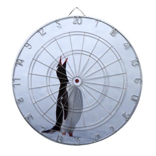 Gentoo penguin dartbord (Voorkant)