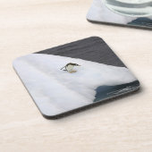 Gentoo penguin Pygoscelis papua), staande Drankjes Onderzetter (Linkerzijde)