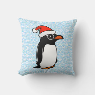 Gentoo Penguin Santa Kussen