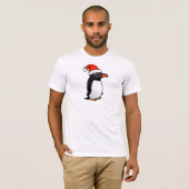Gentoo Penguin Santa T-shirt (Voorkant volledig)