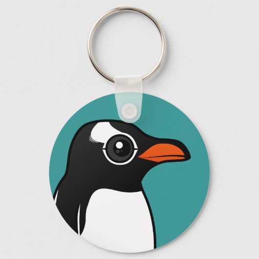 Gentoo Penguin Sleutelhanger (Voorkant)