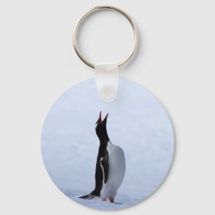 Gentoo penguin sleutelhanger