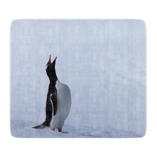 Gentoo penguin snijplank (Voorkant)