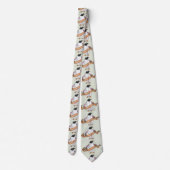 Gentoo penguin stropdas (Achterkant)