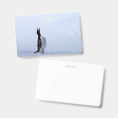 Gentoo-pinguïn Badge (Voor- en achterkant)