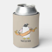 Gentoo pinguïn Japans schrijven Kanji Blikjeskoeler (Blikje Voorkant)