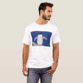 Gentoo-pinguïn Pygoscelis papua) haven T-shirt (Voorkant volledig)