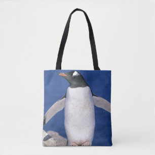 Gentoo-pinguïn Pygoscelis papua) haven Tote Bag