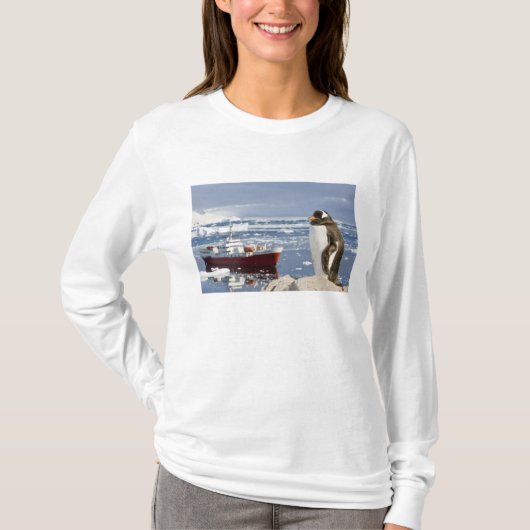 Gentoo-pinguïn T-shirt (Voorkant)