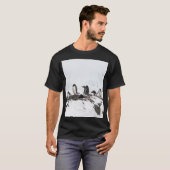 Gentoo pinguïns, Antarctica, Vernadsky Station. T-shirt (Voorkant volledig)
