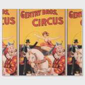 Gentry Bros. Circus Cadeaupapier (Vlak)
