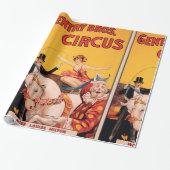 Gentry Bros. Circus Cadeaupapier (Uitgerold)