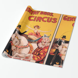 Gentry Bros. Circus Cadeaupapier