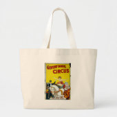 Gentry Bros. Circus Grote Tote Bag (Voorkant)