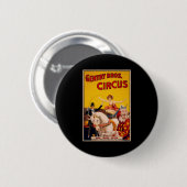 Gentry Bros. Circus Ronde Button 5,7 Cm (Voorkant /achterkant)