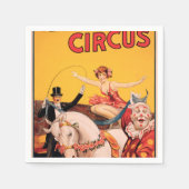 Gentry Bros. Circus Servetten (Voorkant)
