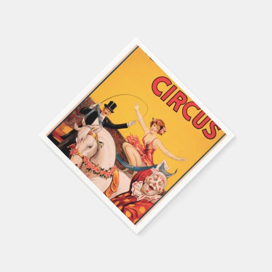 Gentry Bros. Circus Servetten (Hoek)