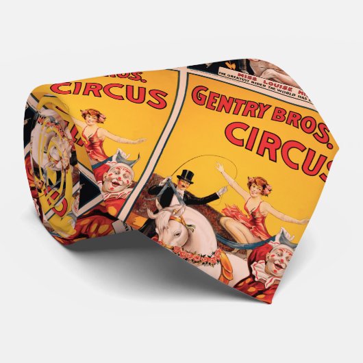 Gentry Bros. Circus Stropdas (Opgerold)