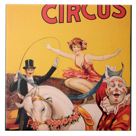 Gentry Bros. Circus Tegeltje (Voorkant)