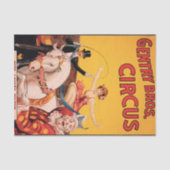 Gentry Bros. Circus Tissuepapier (Voorkant)