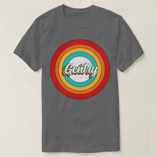Gentry Naam Shirt Gentry Circle (Design voorkant)
