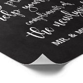 Gents Bathroom Basket 8x10 Chalkboard Poster (Hoek)