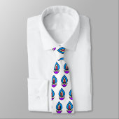 Gents Necktie met lamppatroon Stropdas (Gebonden)